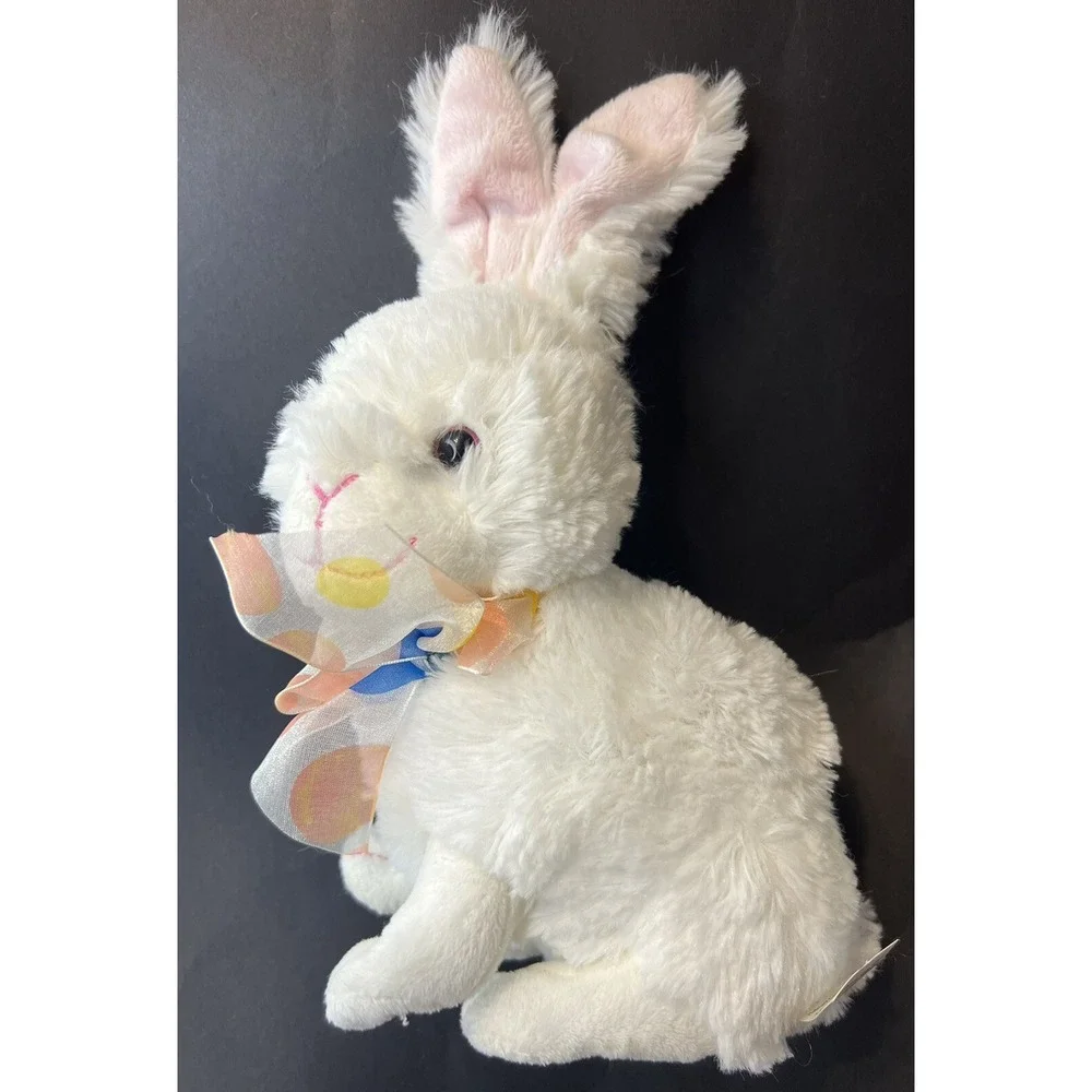 Hallmark White Rabbit Plush 9